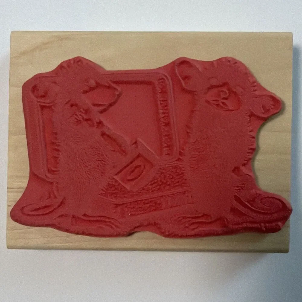 House Mouse Lip Stamp Rubber Stamp Stampabilities 2003 4x3